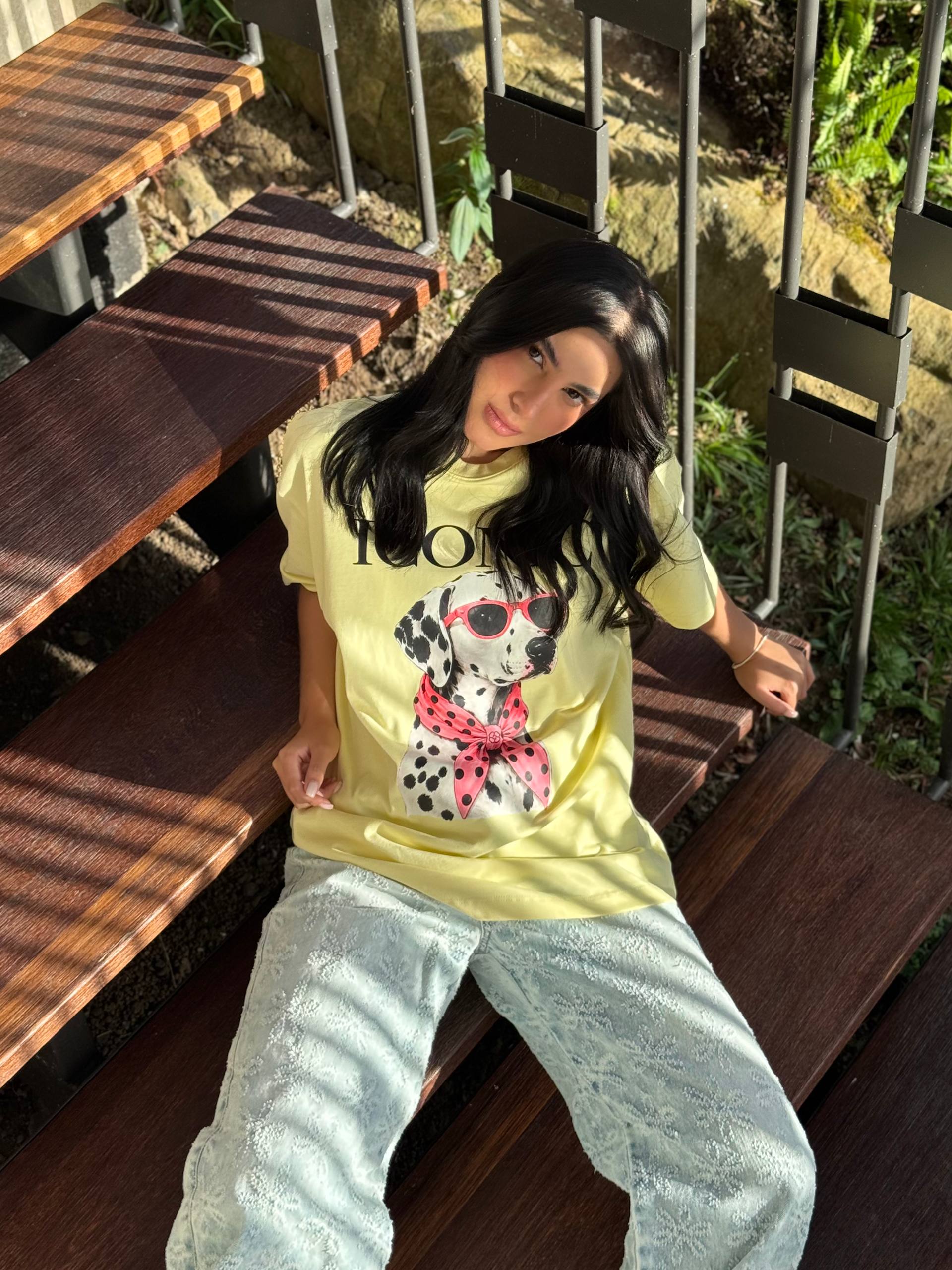 T-Shirt Oversize Estampada 23 | Maraldo