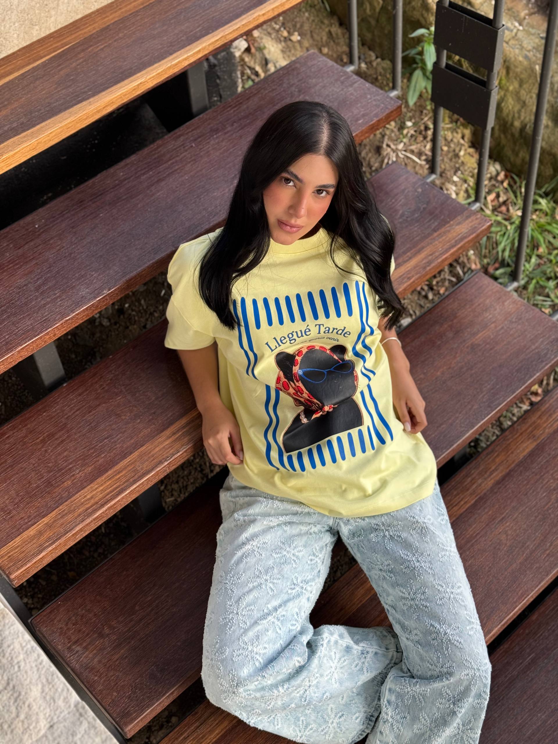 T-Shirt Oversize Estampada 20 | Maraldo