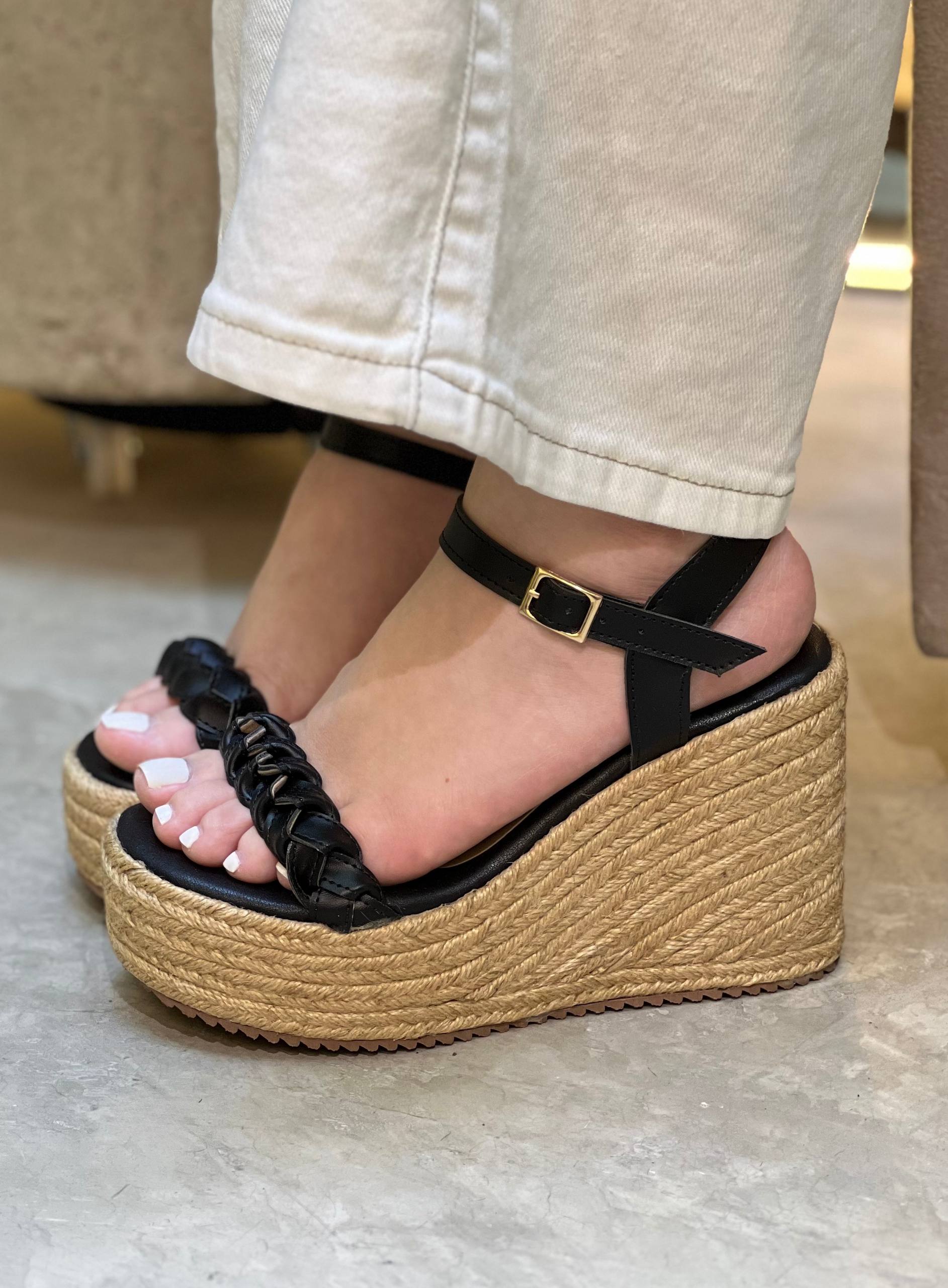 Plataforma en yute para mujer PLTF998 | Maraldo