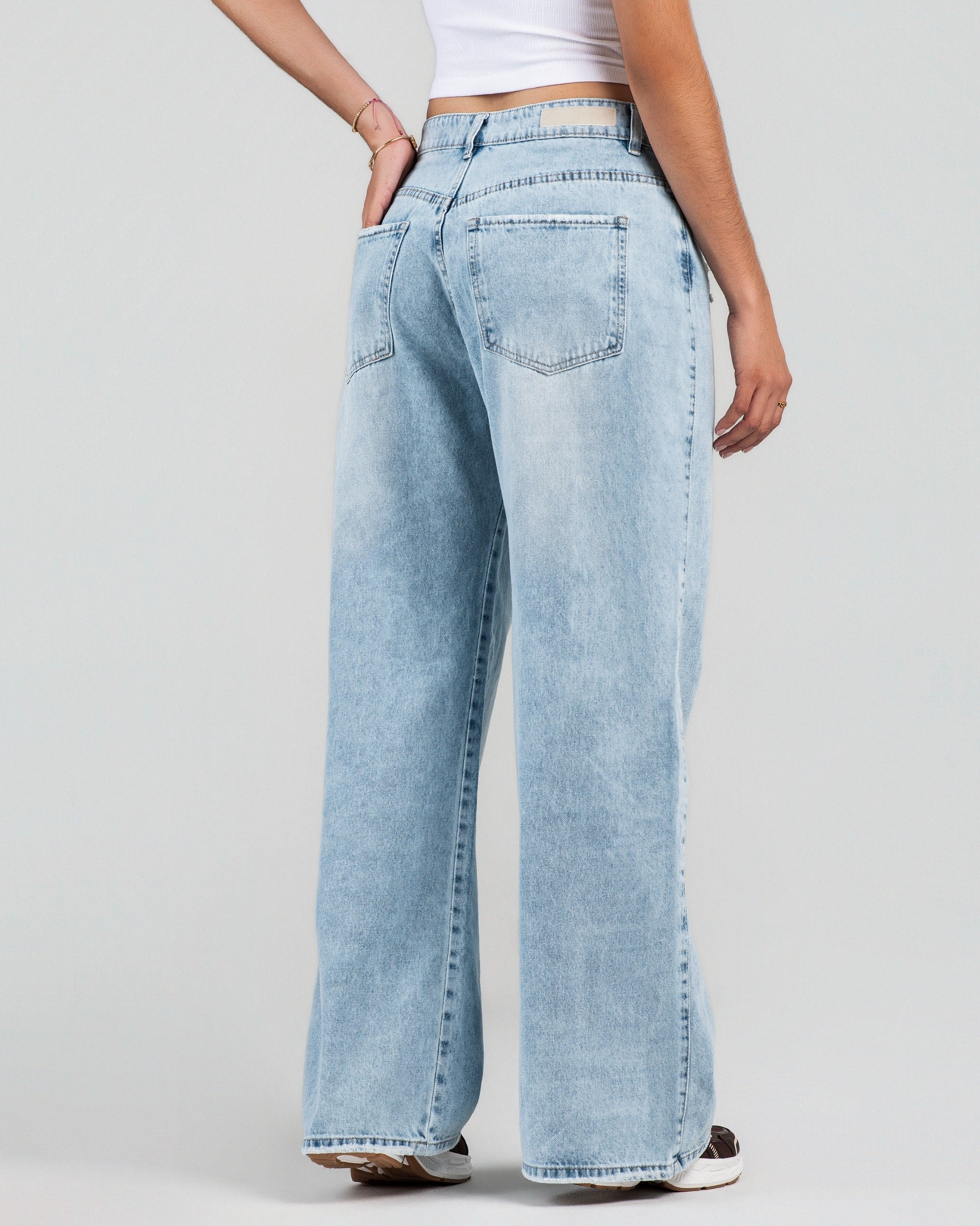Jean Baggy Azul Claro | JBC72