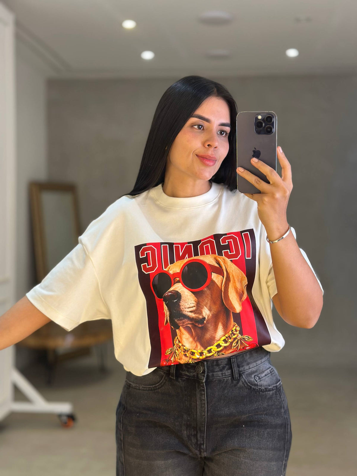 T-Shirt Oversize Estampada | OVER29