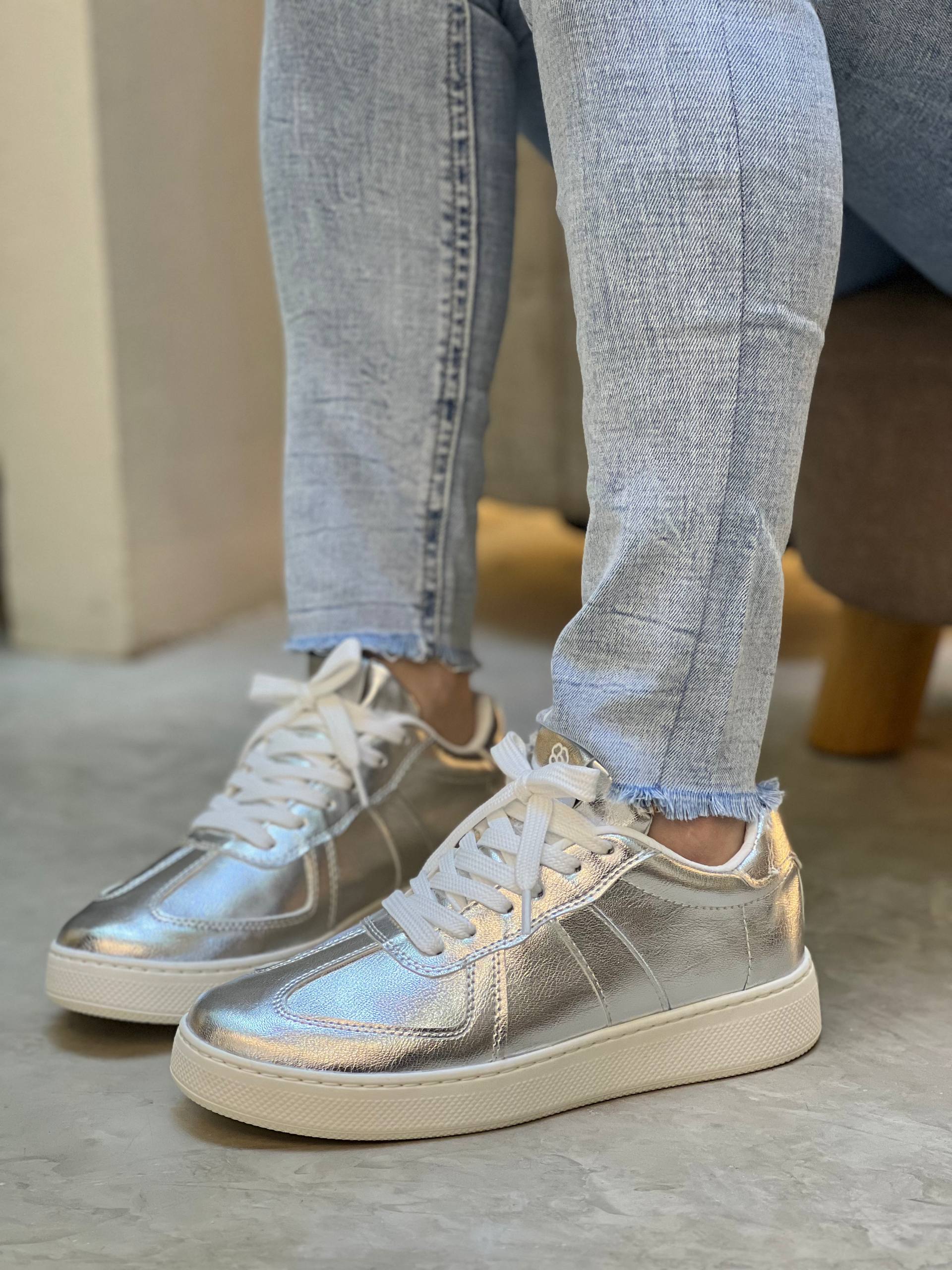 Tenis metálicos tendencia - D895