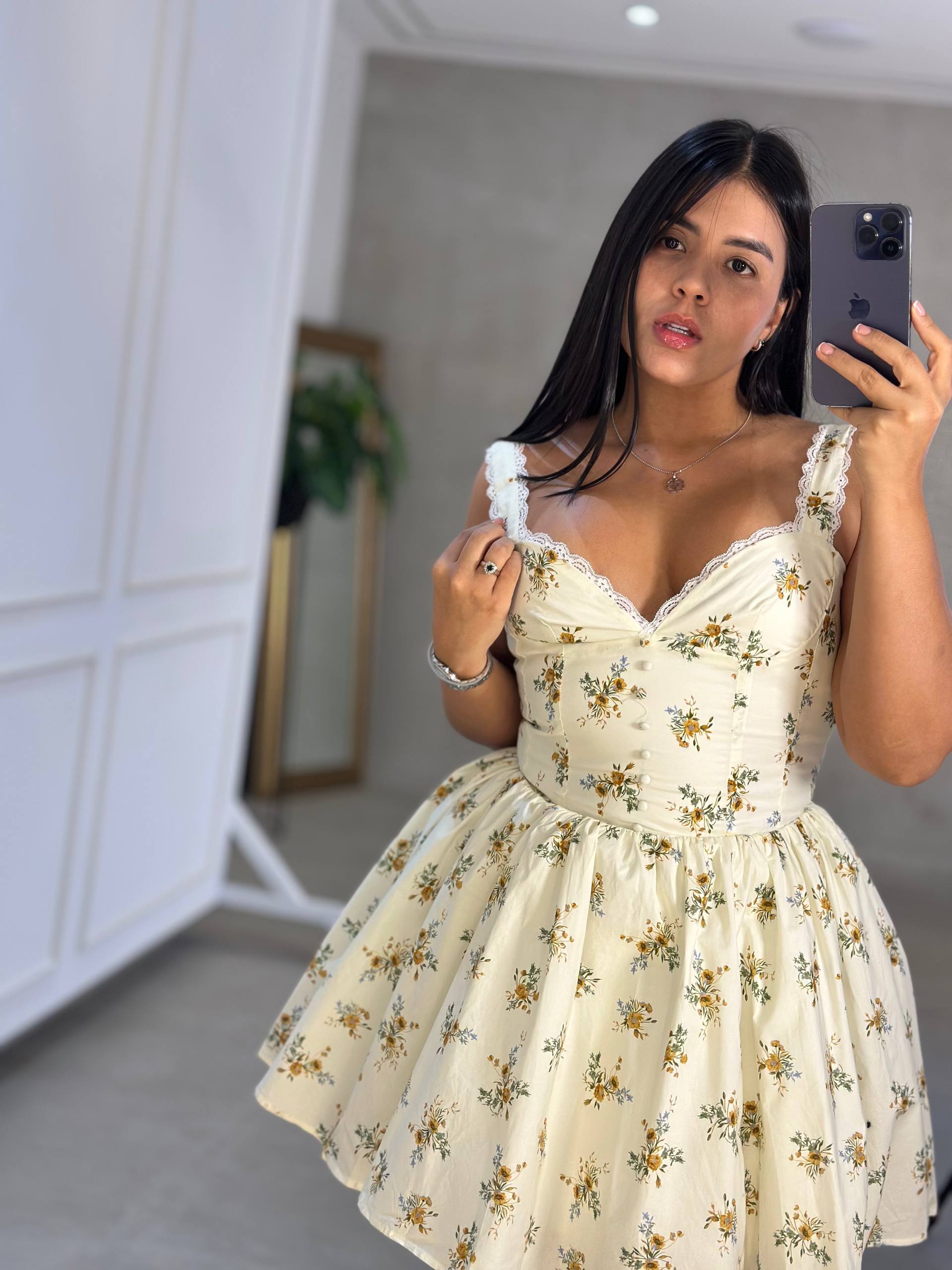 Vestido Ivory Brown Importado VST8072| Maraldo