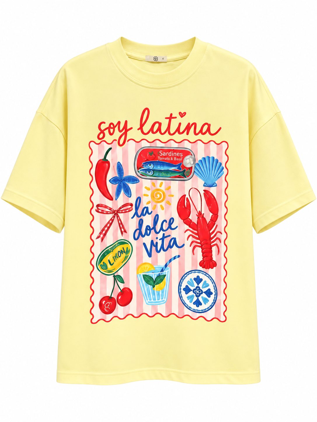 T-Shirt Oversize Estampada 18 | Maraldo