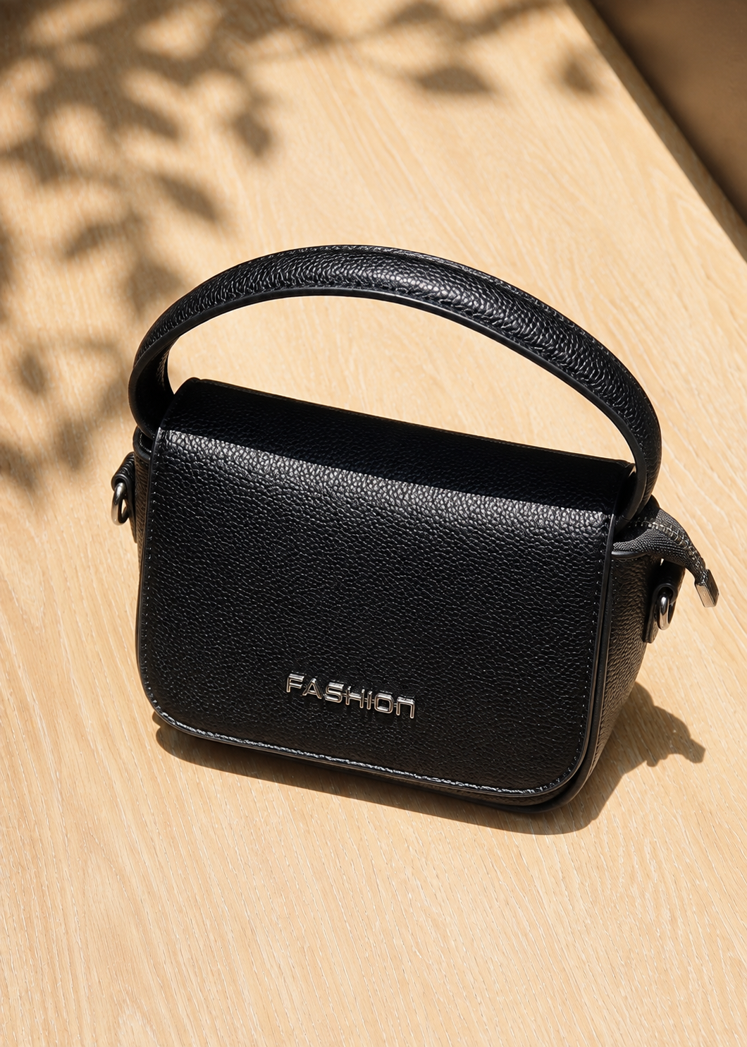 COMBO: Bolso + Sandalia Negro/Negro