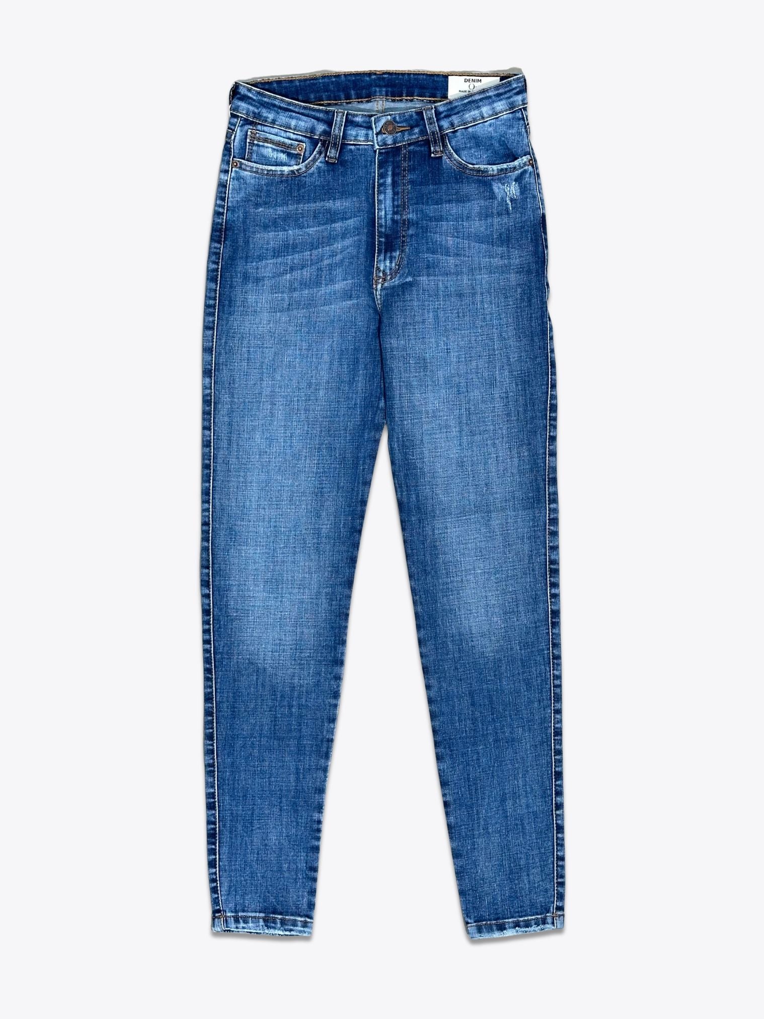 Jean skinny tiro alto ––– JSK32