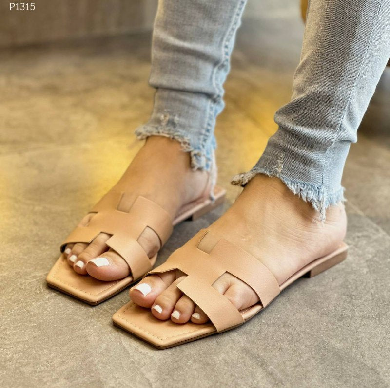 Sandalias planas casuales P1315 para mujer | MARALDO