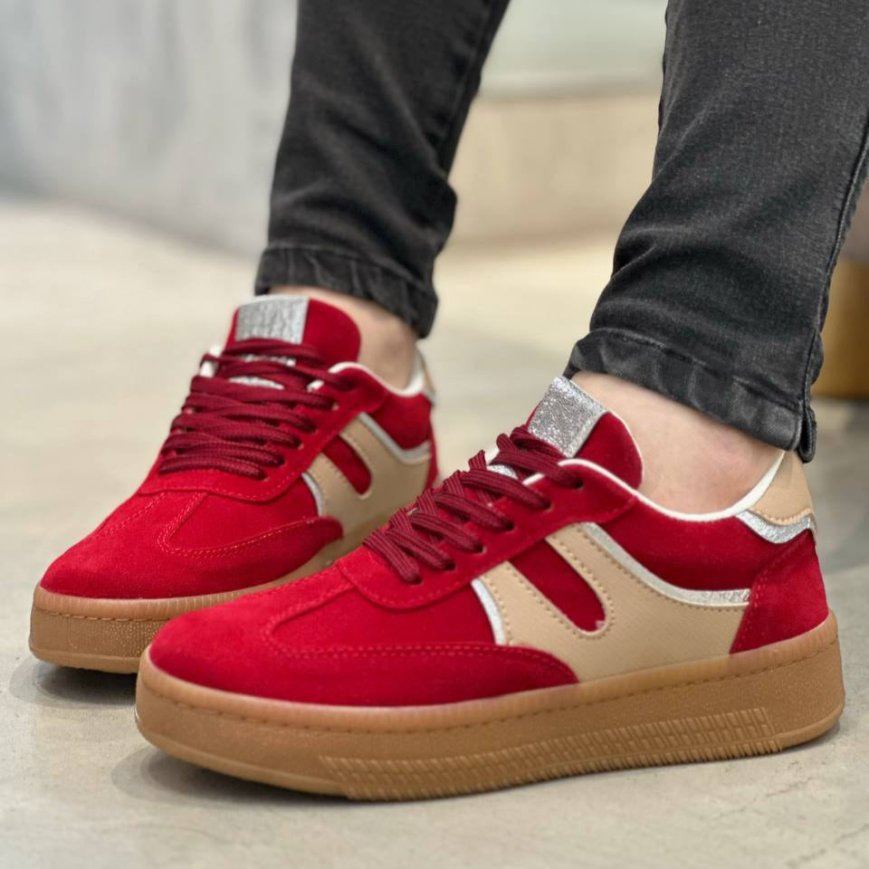 Tenis Rojos para mujer - D866