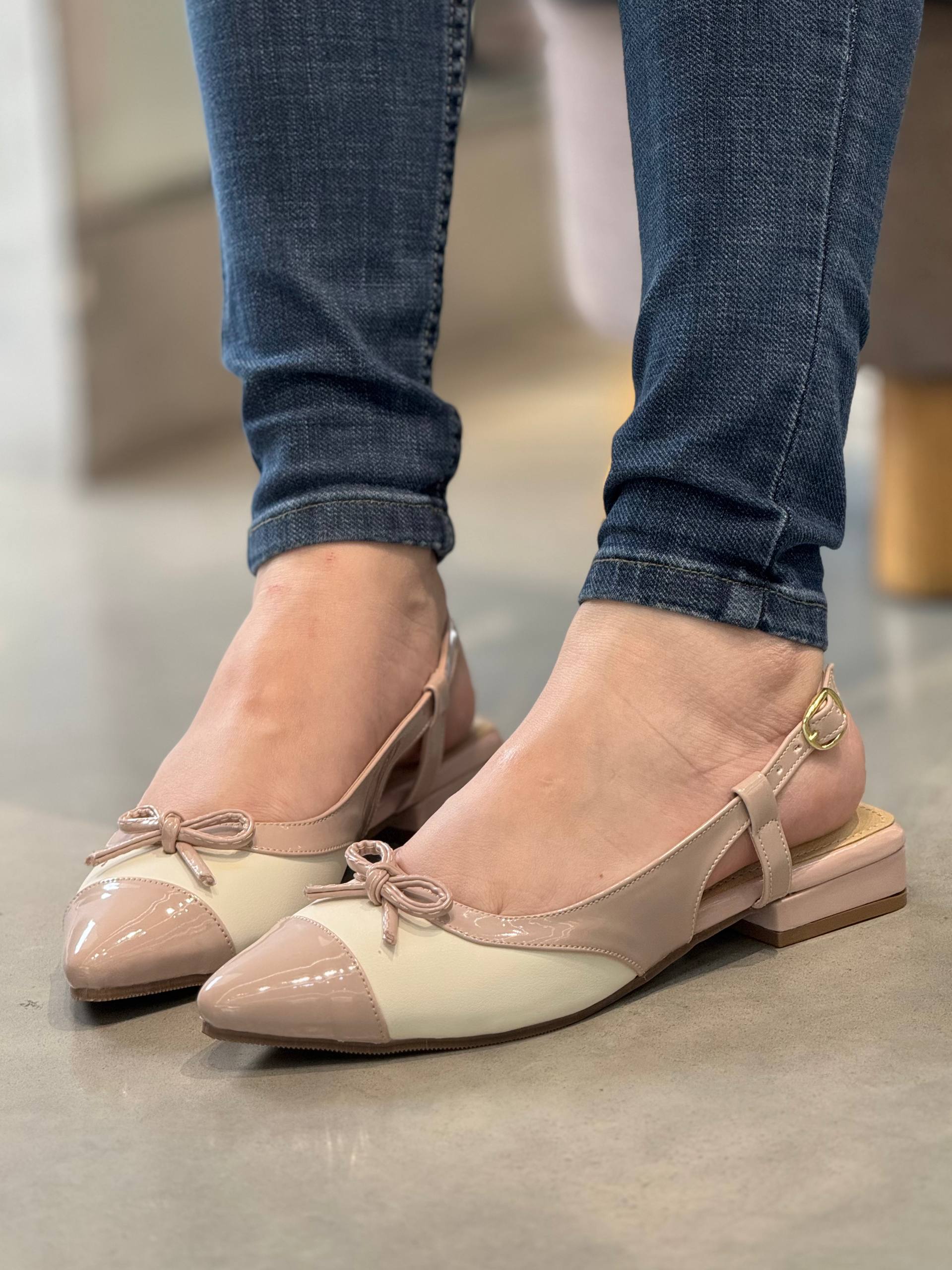 Baletas Slingback Nude 🤍 VL18