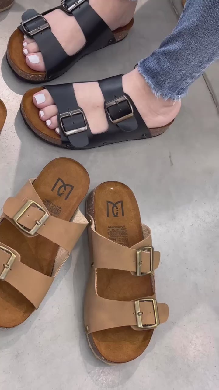 Sandalia Canoa tono Miel Ref. S1304