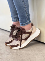 Tenis 100% cuero para mujer - DCM04