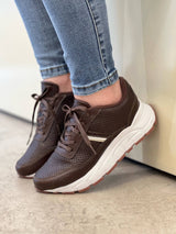 Tenis 100% cuero para mujer - DCM01