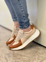 Tenis 100% cuero para mujer - DCM06