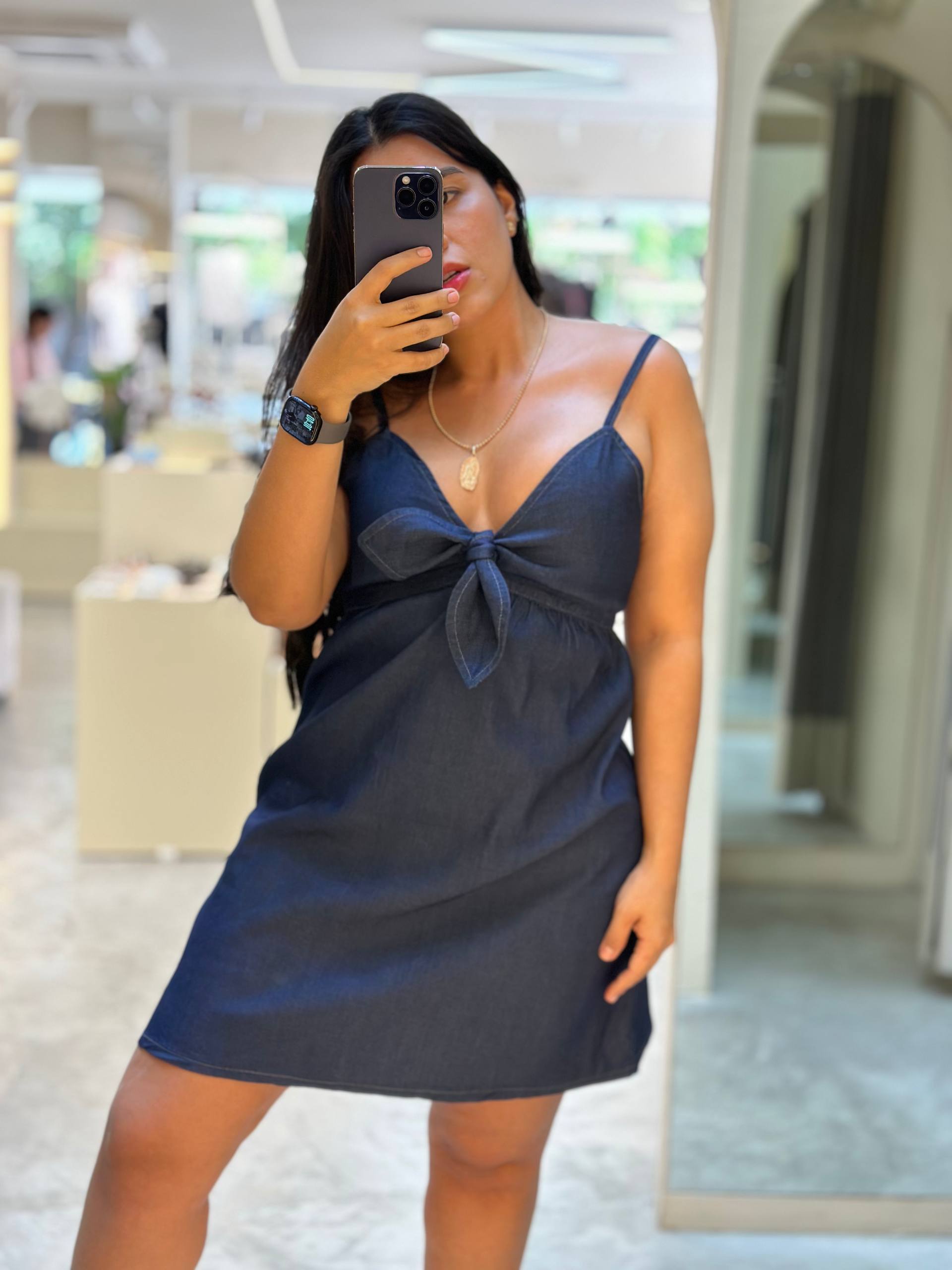 Vestido Denim VS03 | Maraldo