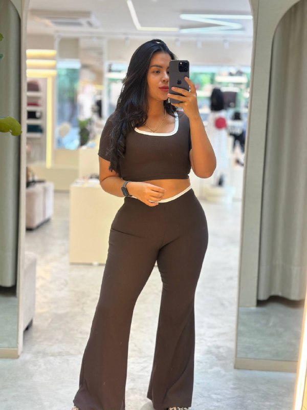 Set Rib Crop CJT013 | Maraldo