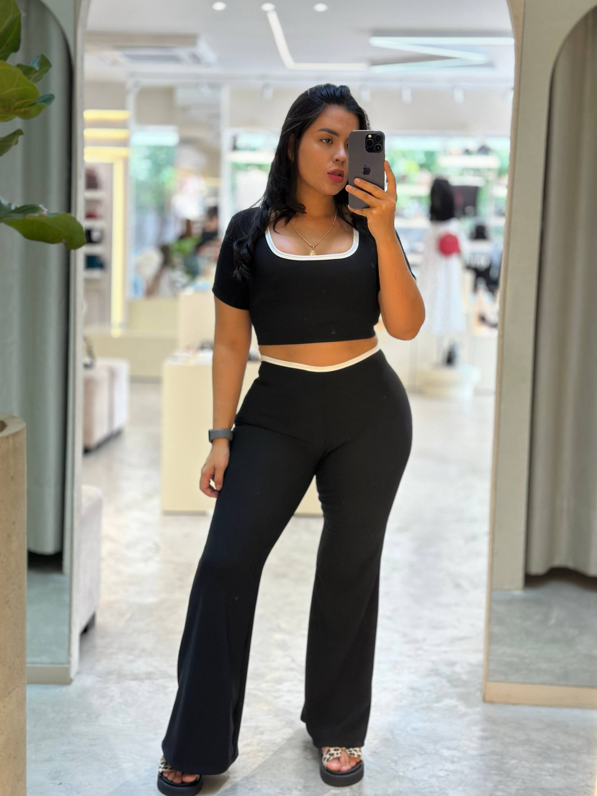 Set Rib Crop CJT013 | Maraldo