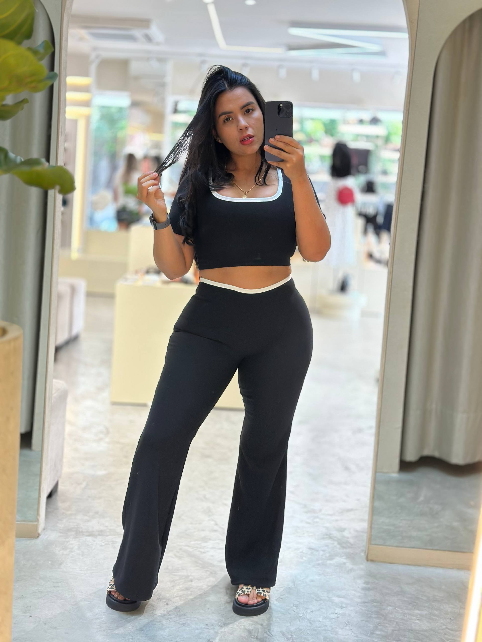 Set Rib Crop CJT013 | Maraldo