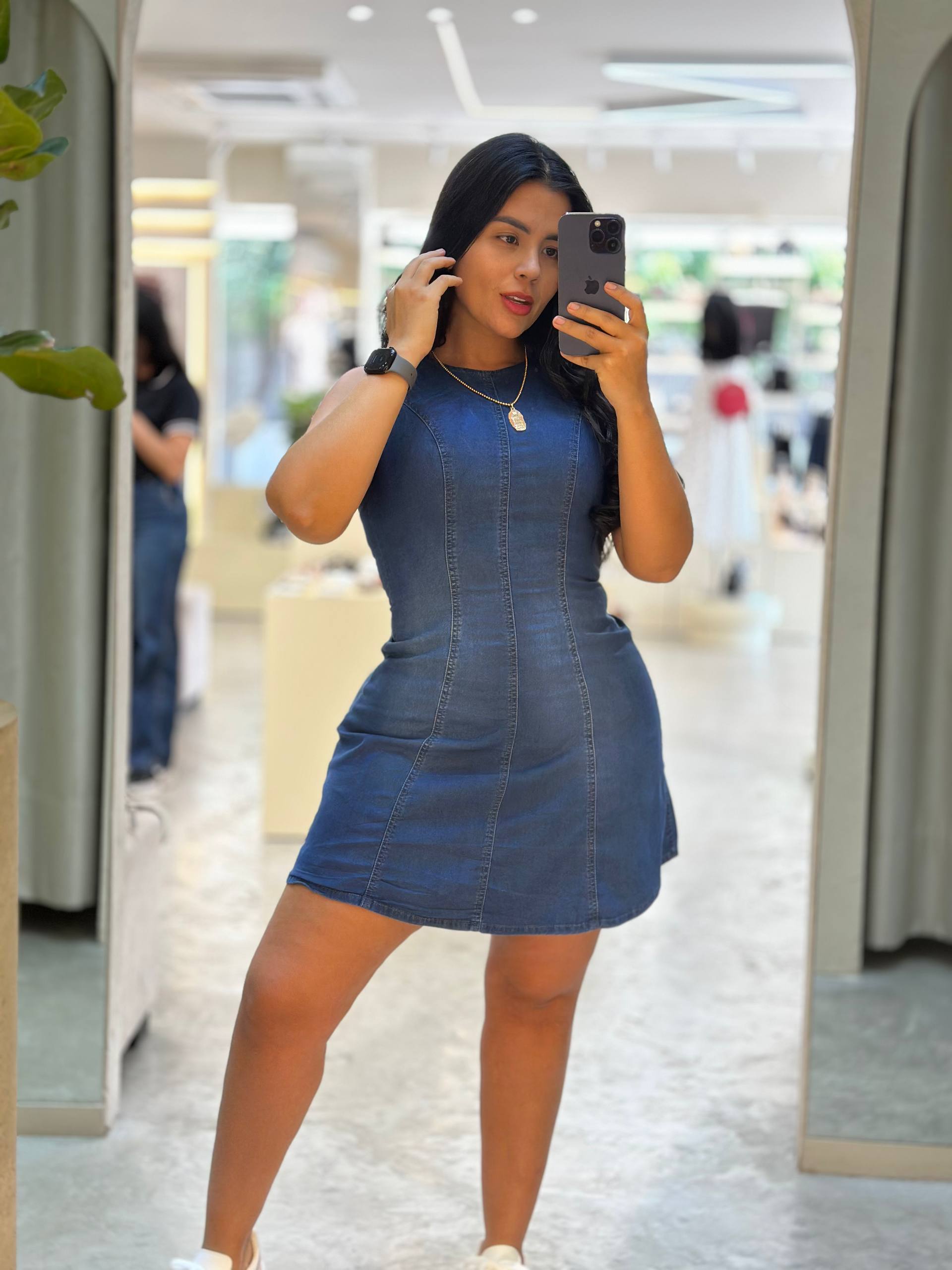 Vestido Denim VS02 | Maraldo