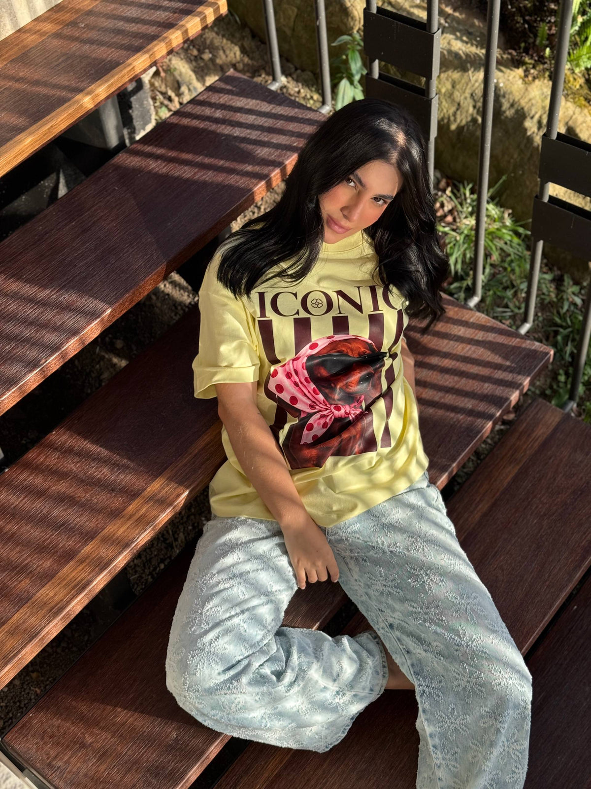 T-Shirt Oversize Estampada 21 | Maraldo