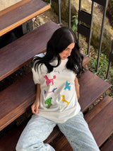 T-Shirt Oversize Estampada 12 | Maraldo