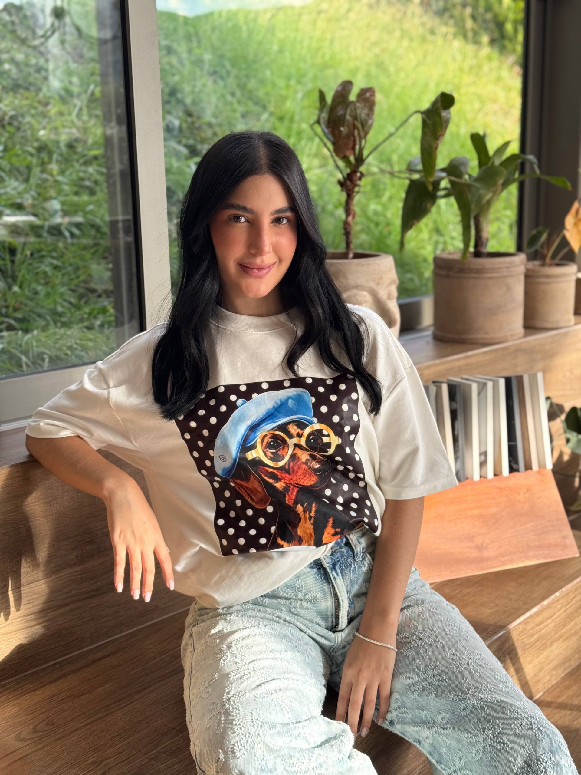 T-Shirt Oversize Estampada 14 | Maraldo