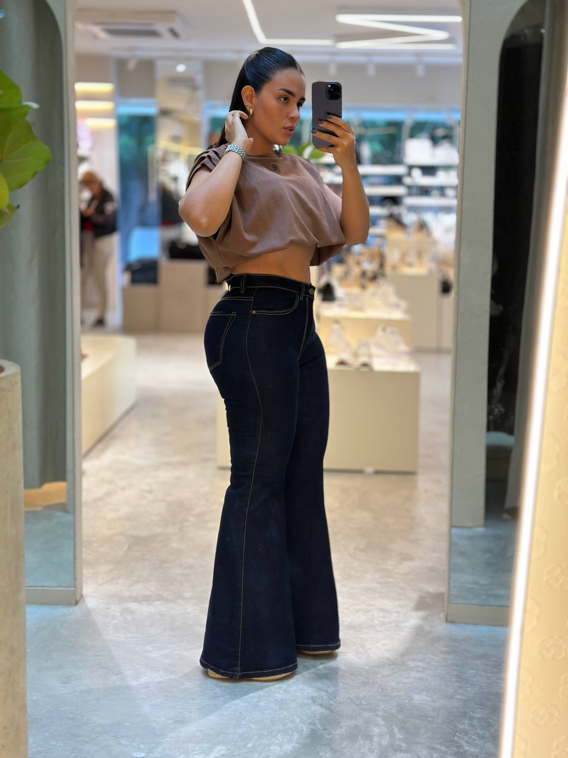 Jean para mujer bota campana JBC47