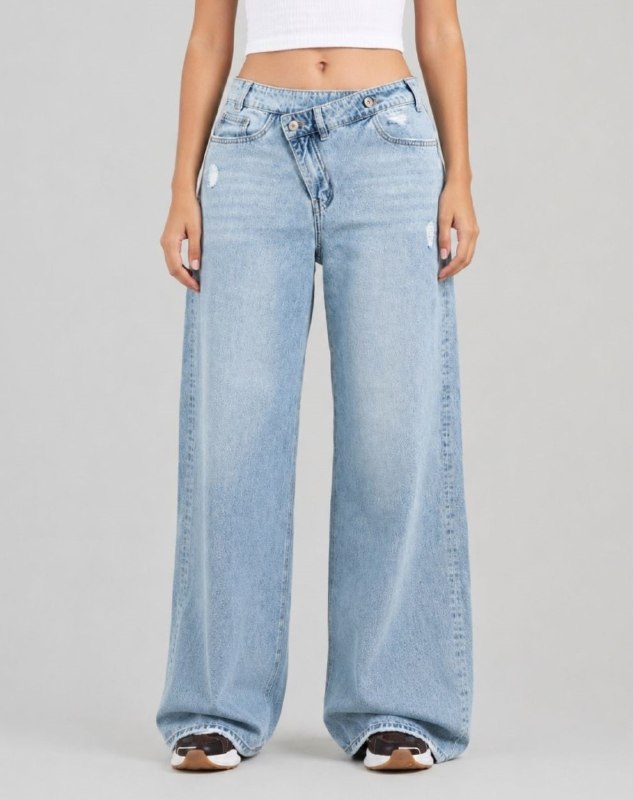 Jean Baggy Azul Claro | JBC72