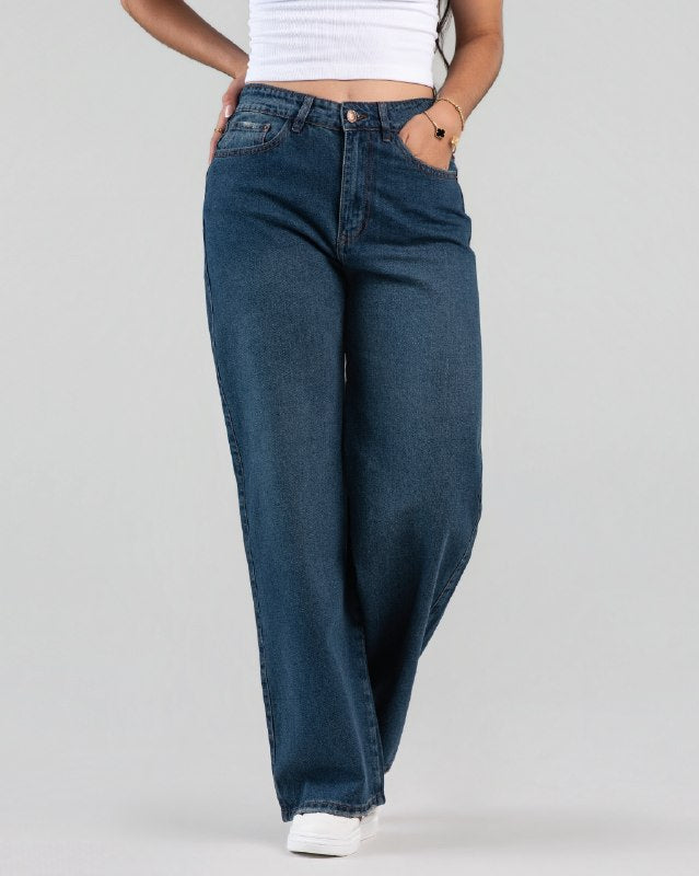 Jean Wide Leg oscuro | JBC74