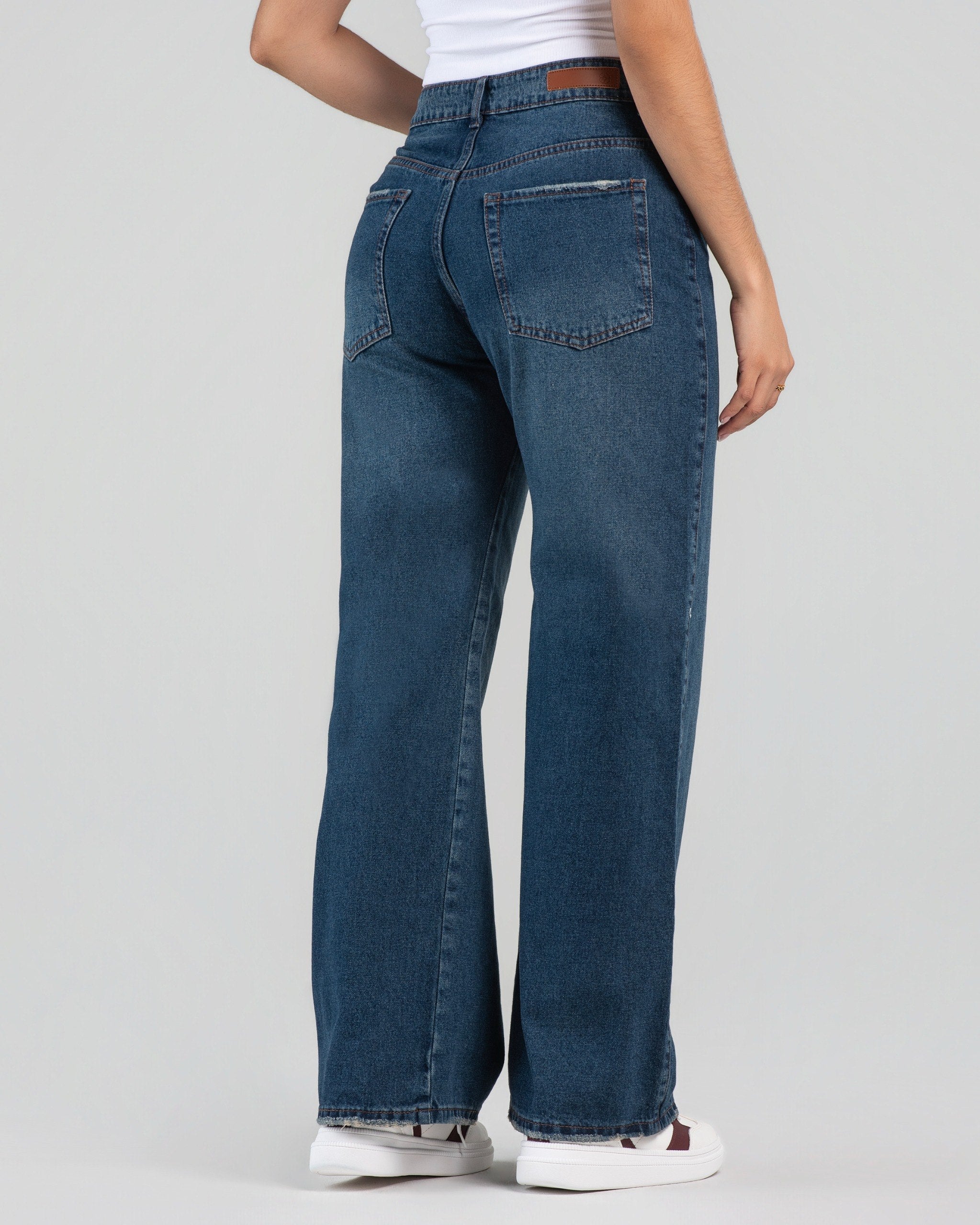 Jean Wide Leg oscuro | JBC74