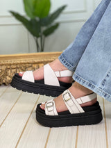 Sandalia Plataforma Greta MB137| MARALDO