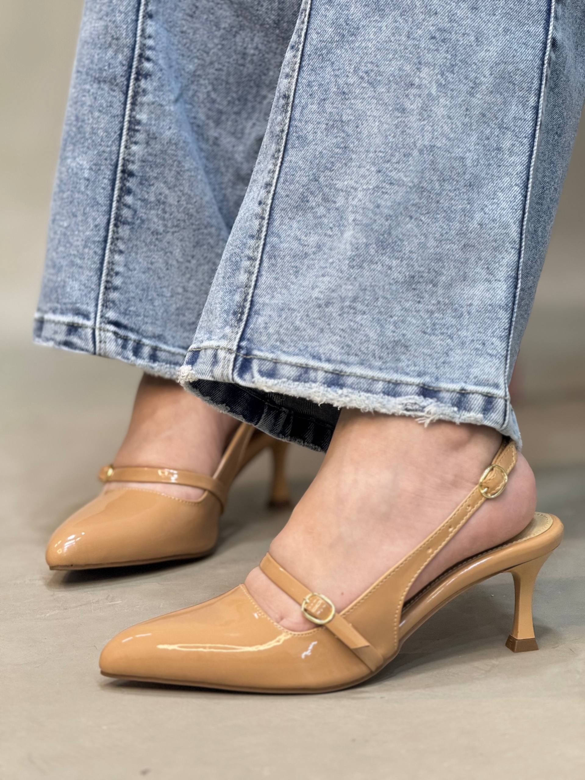 Tacones Clásicos en Charol 5.5cm – T710