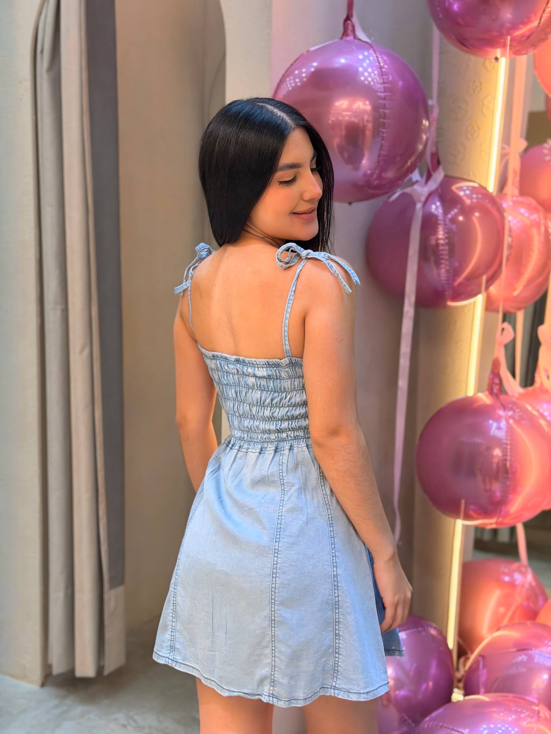 Vestido Denim VS05 | Maraldo