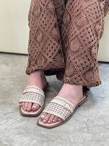 Sandalias planas de nueva colección | P1577