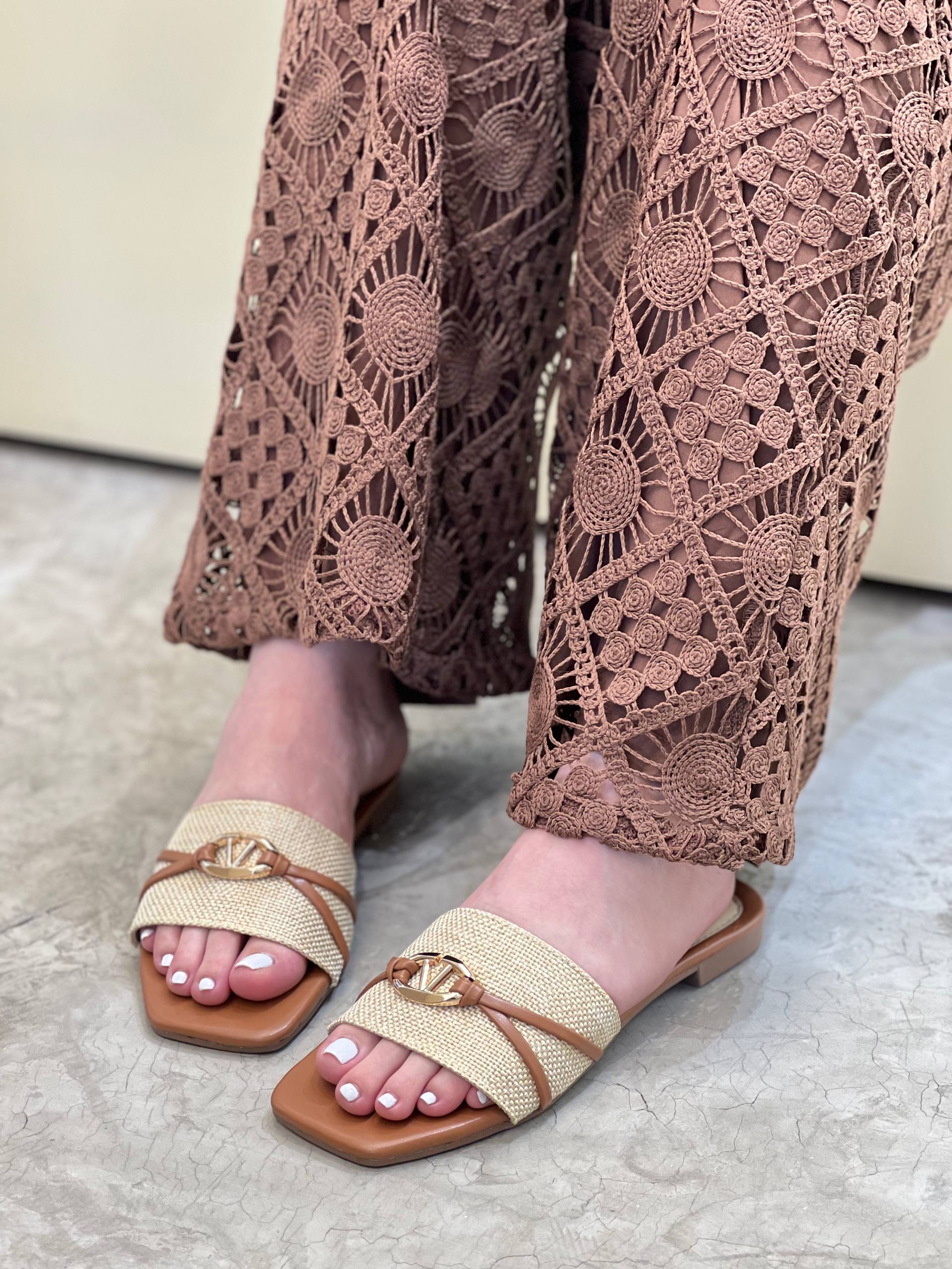 Sandalias planas de nueva colección | P1576