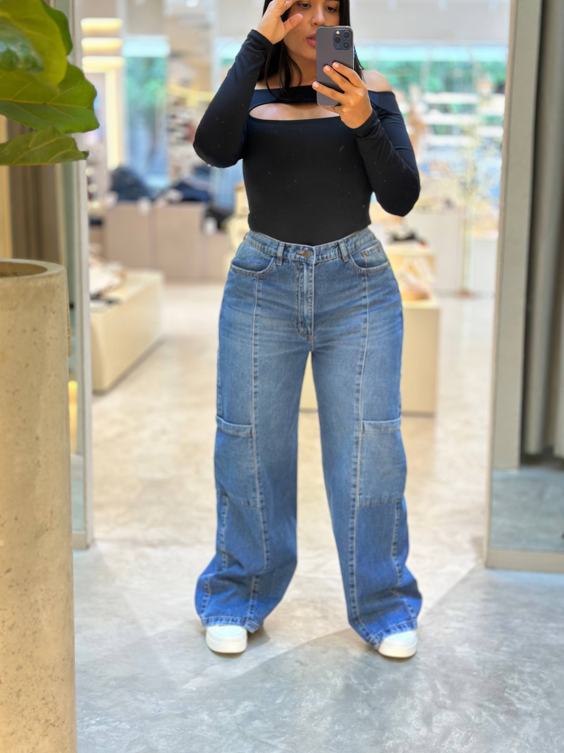 Jean Wide Leg para mujer JBC40 | Maraldo