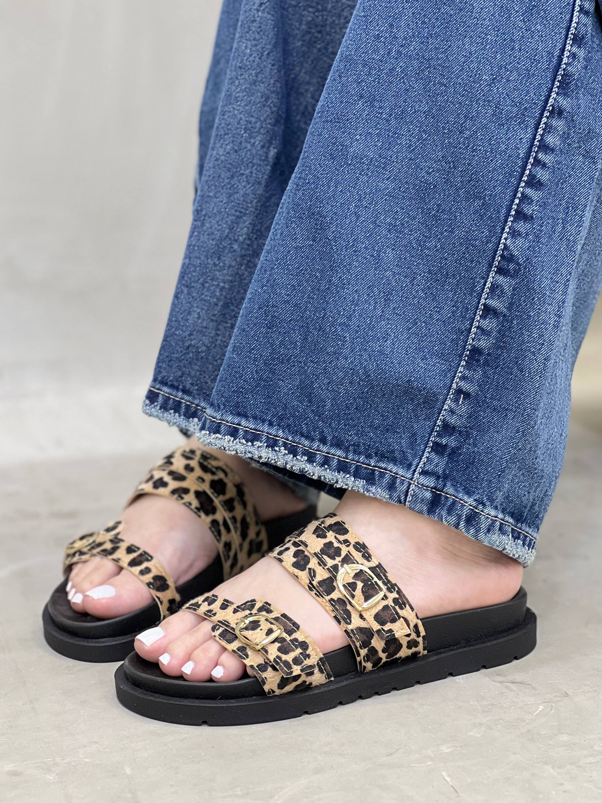 Sandalias con doble hebilla S1321 | Maraldo