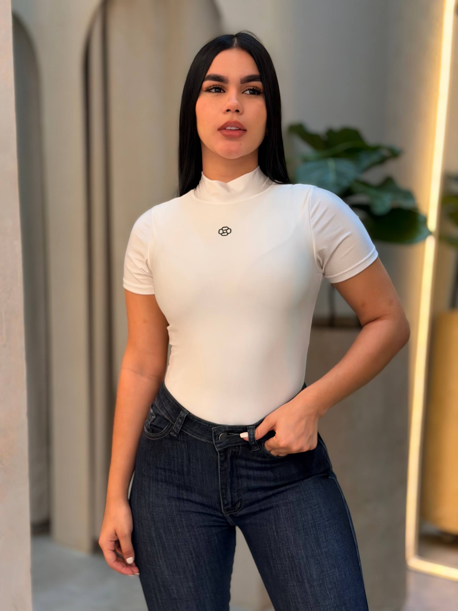 Body Básico Blanco BD0017 | Maraldo