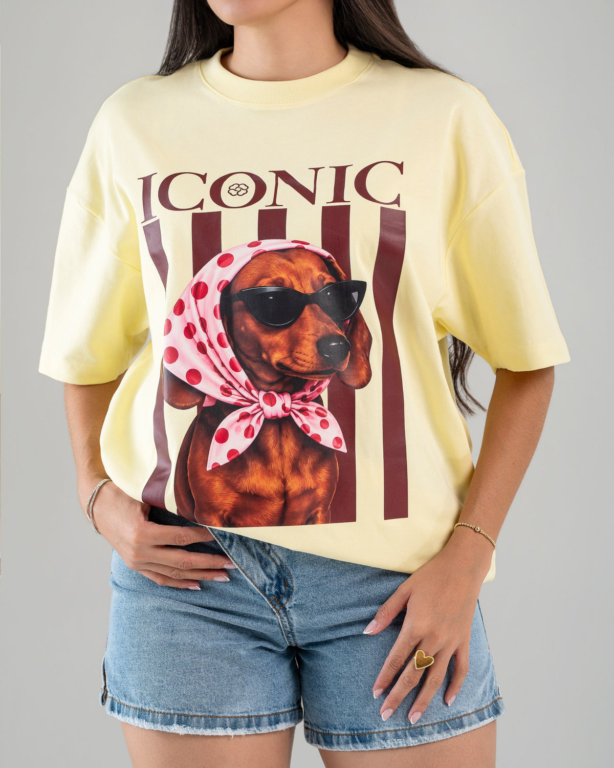 T-Shirt Oversize Estampada 21 | Maraldo