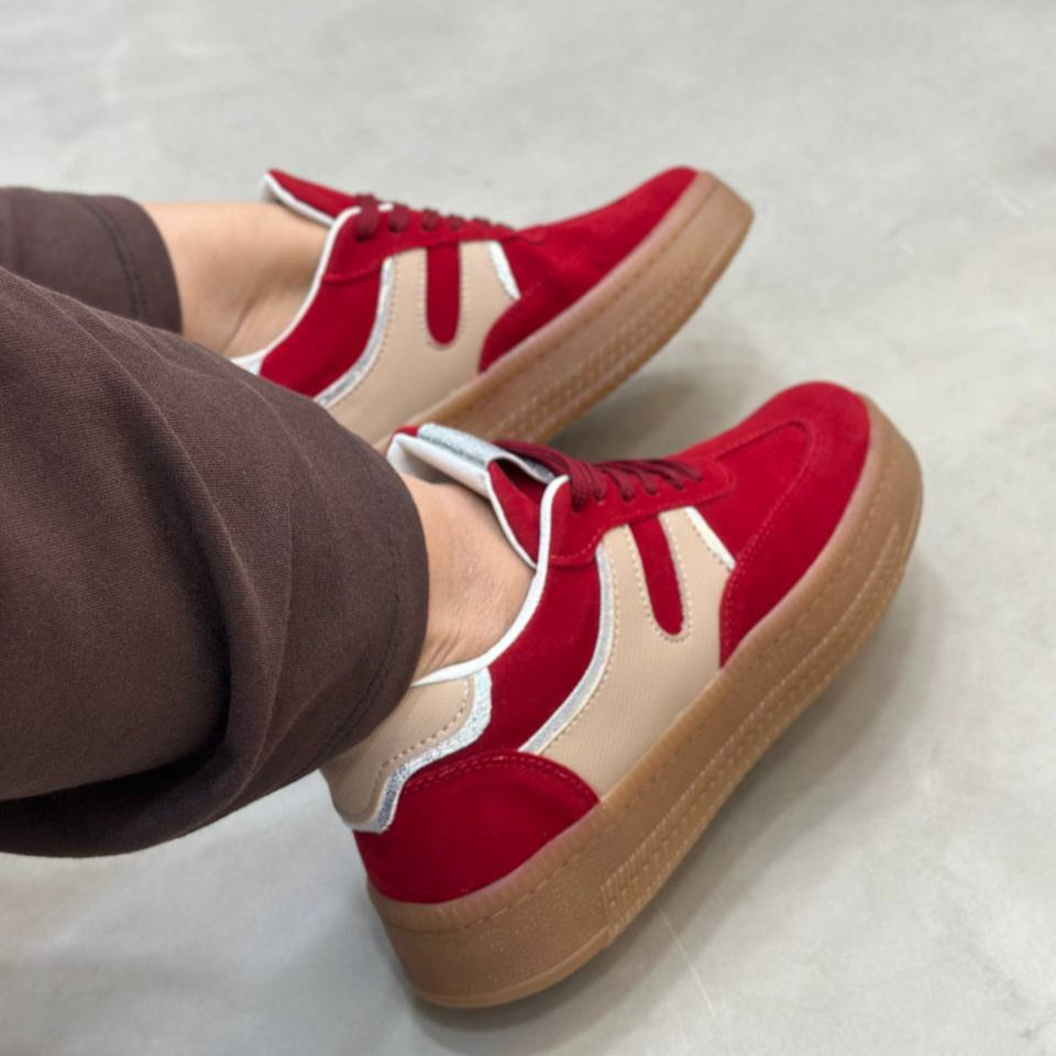 Tenis Rojos para mujer - D866