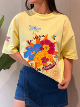 Camisa Florecer Amarillo | Maraldo