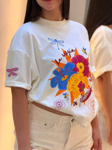 Camisa Florecer Marfil | Maraldo
