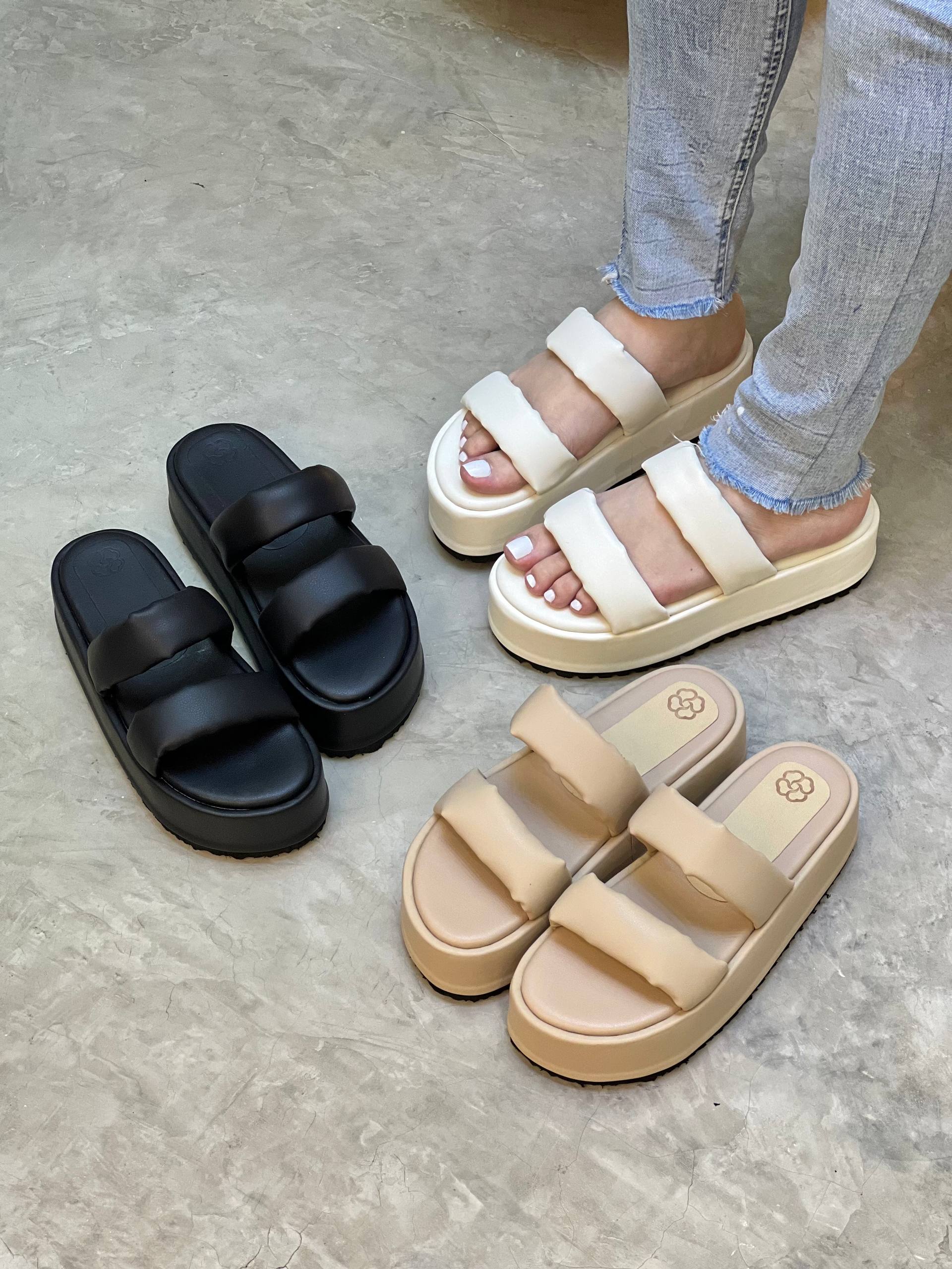 Sandalias modernas de plataforma MB106 para mujer | Maraldo