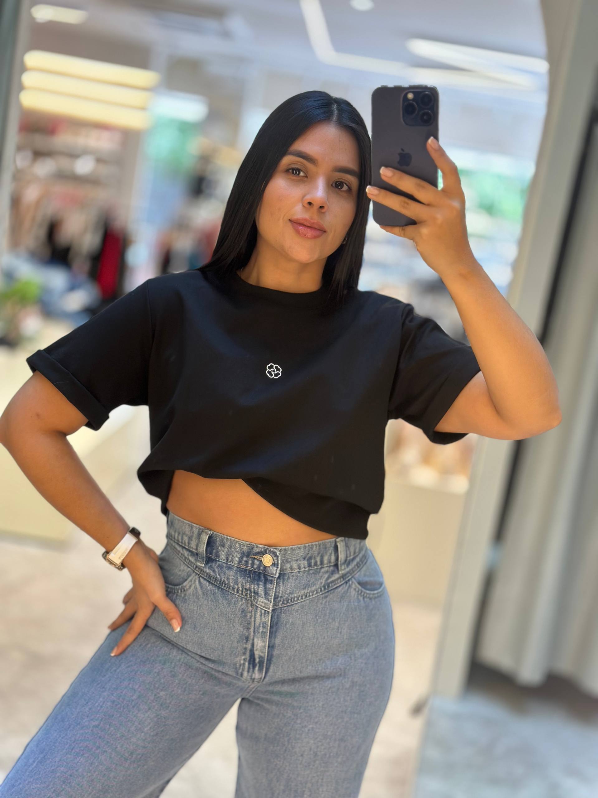 Camisa crop basica CROP01 | Maraldo