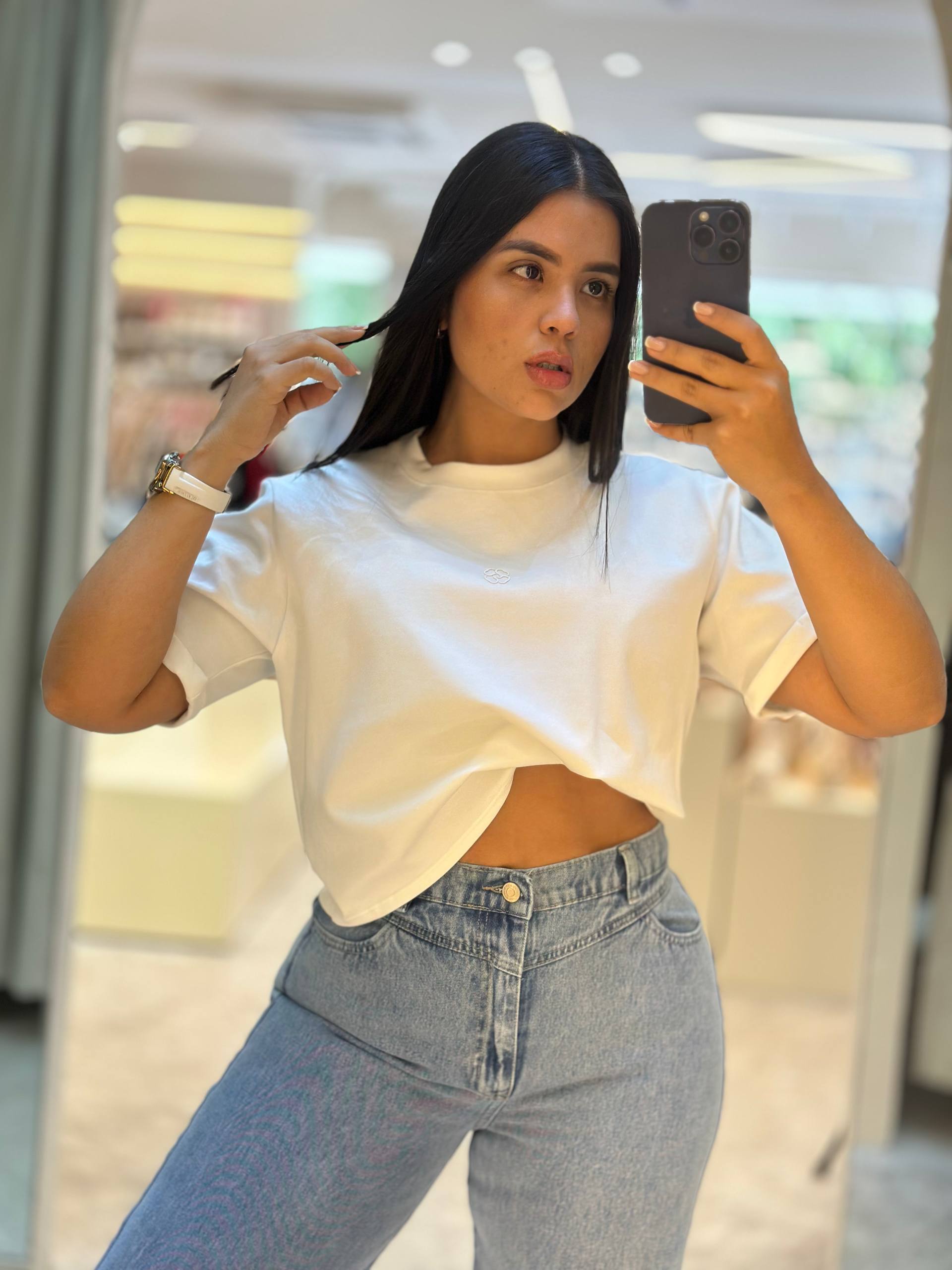 Camisa crop basica CROP01 | Maraldo