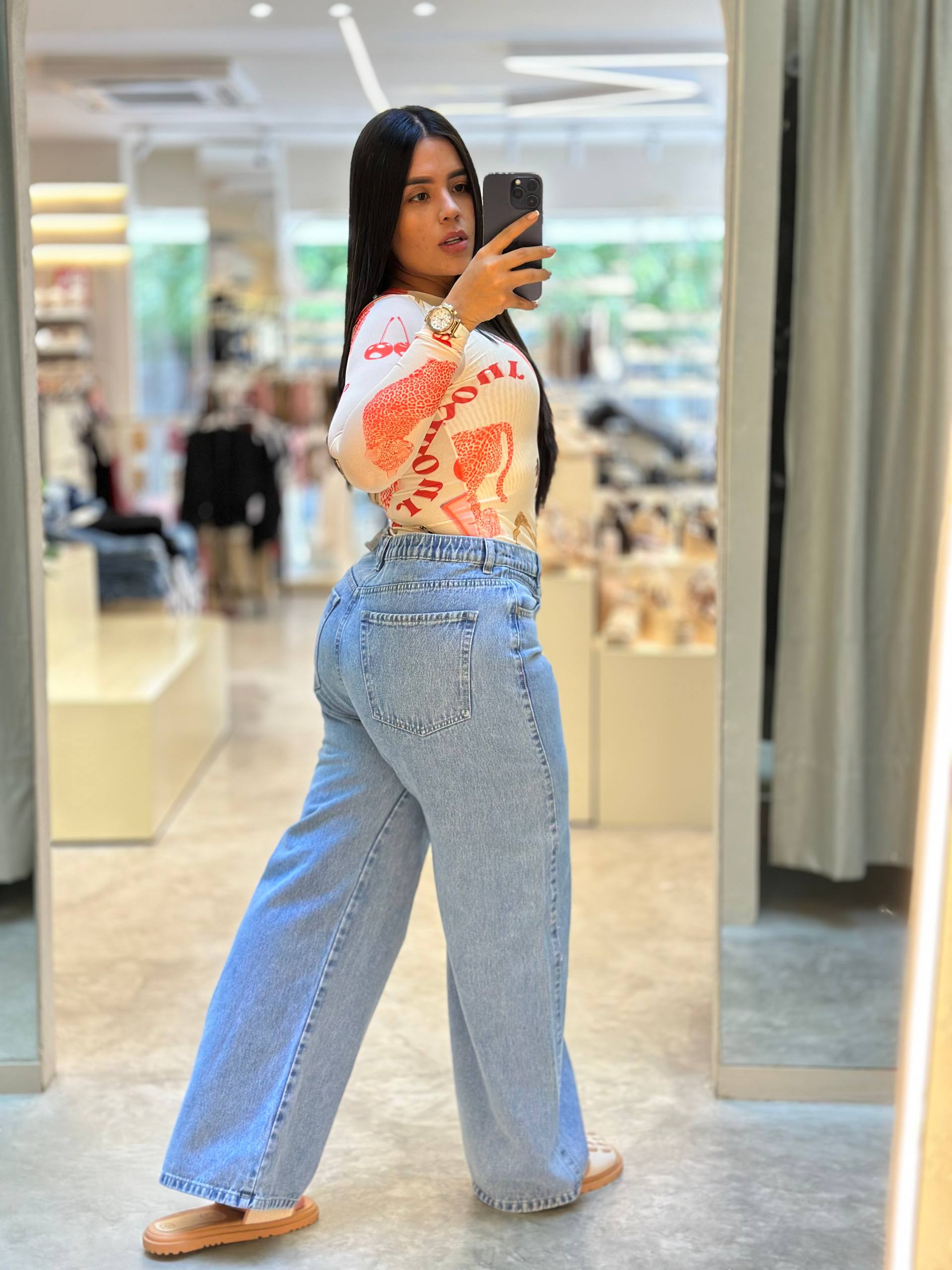 Jean para mujer Wide Leg JBC28| Maraldo