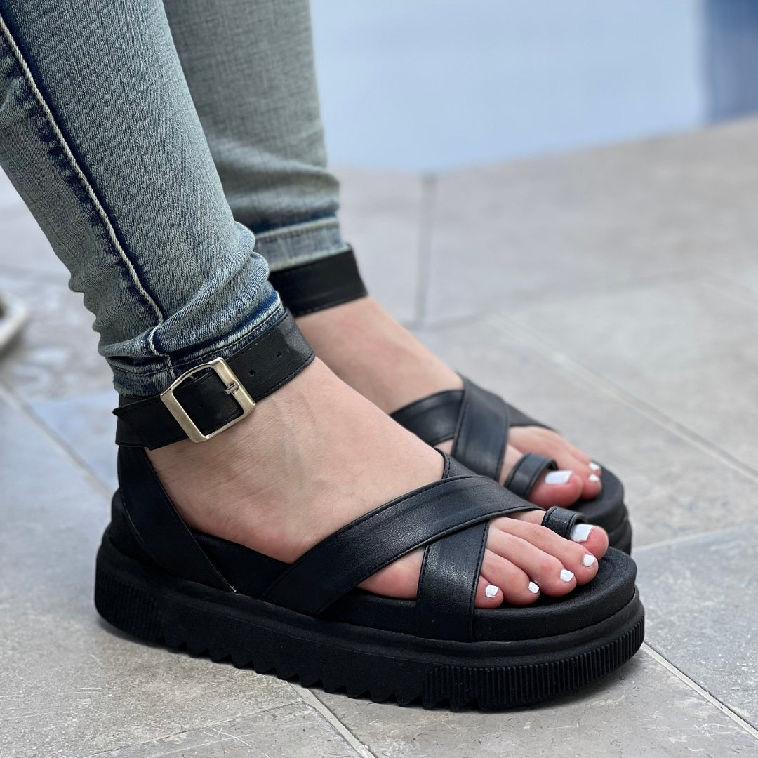 Sandalia Jessica Plataforma Confort