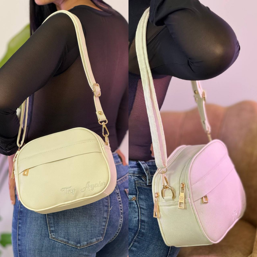 Bolso blanco para dama BL032