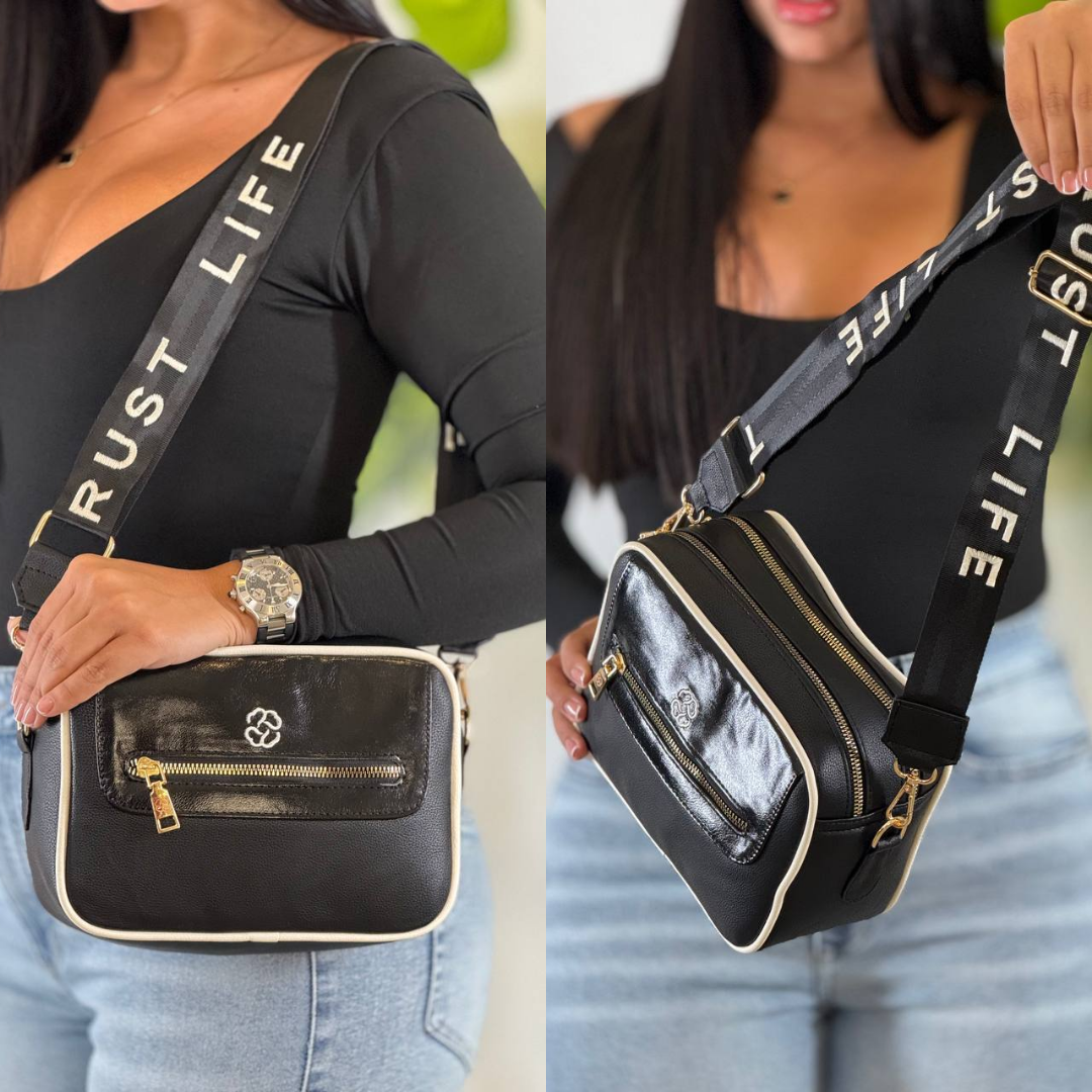 Bolso negro para dama BL037