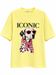 T-Shirt Oversize Estampada 23 | Maraldo