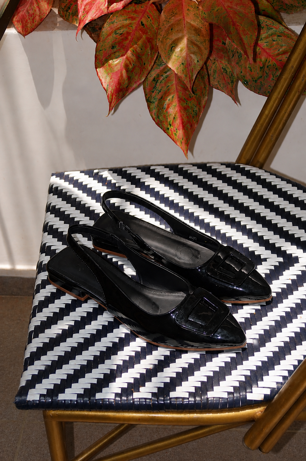 COMBO: Bolso + Baleta Negro/Negro